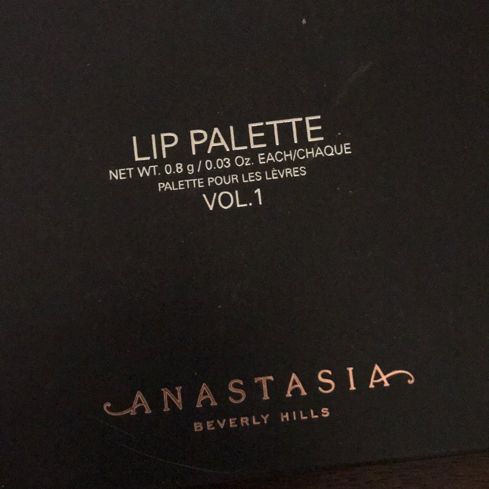 Anastasia Vol 1 Lip Palette